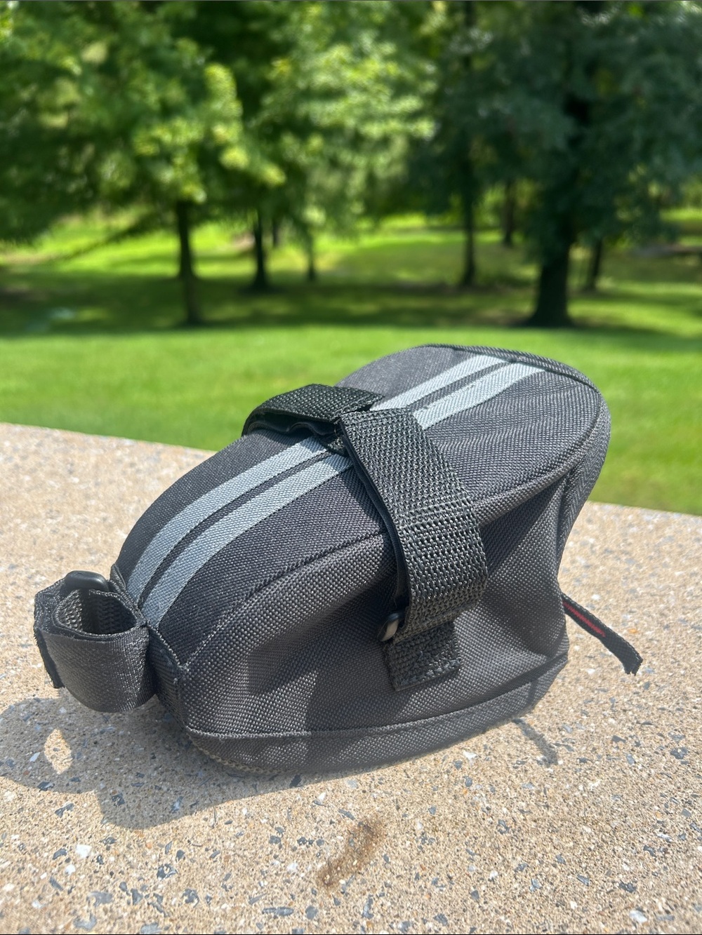 Bell Black Bike Saddle Bag